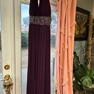 R&M Richards Evening Gown. Y2K, dark romance, New Years, whimsy-goth, goth-glam